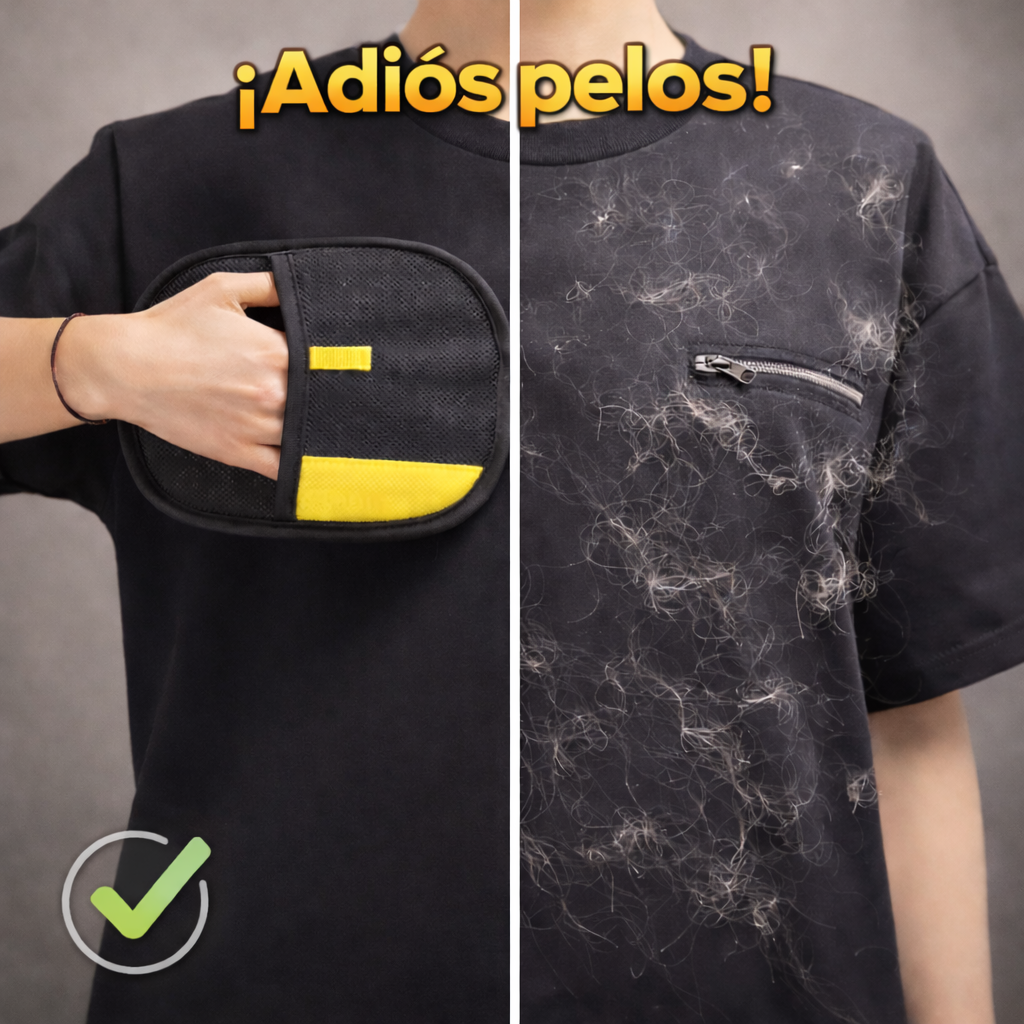 Guantes estáticos atrapa pelos de mascotas